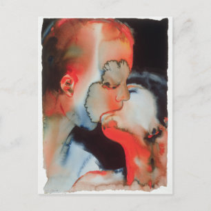 Nära kiss 1988 vykort
