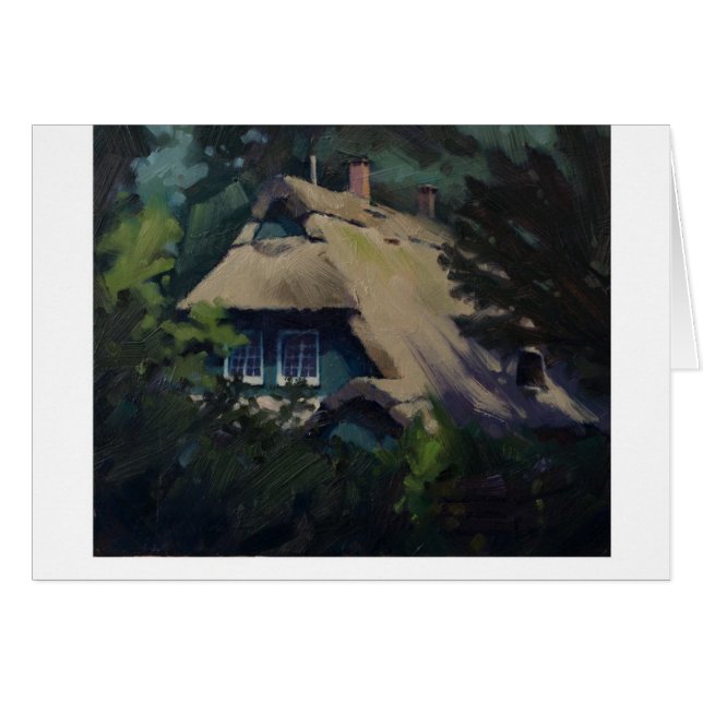 "Nära konstnärkolonin ", Hälsningskort (Framsidan Horizontal)