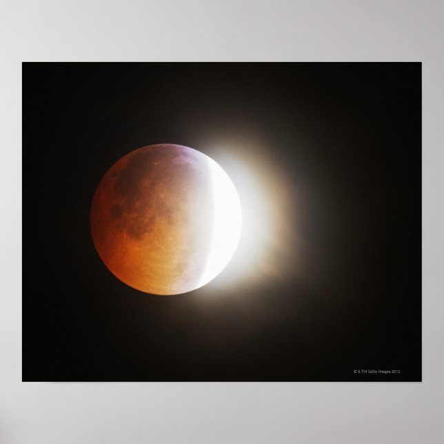 Nära Måne:s sammanlagda Eclipse Poster (Framsidan)