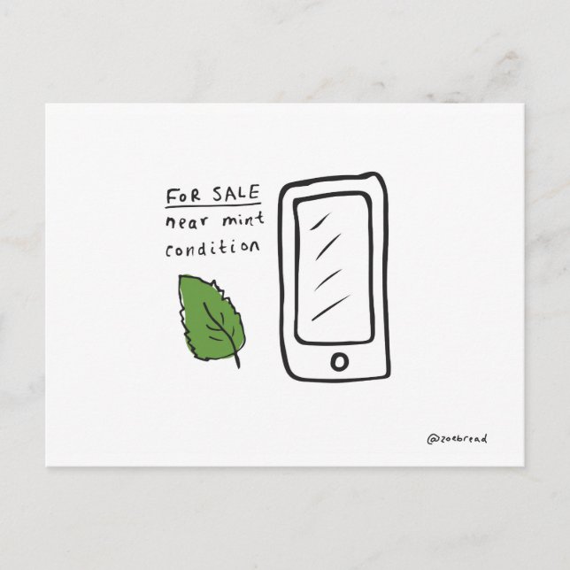 nära mint vykort (Framsida)