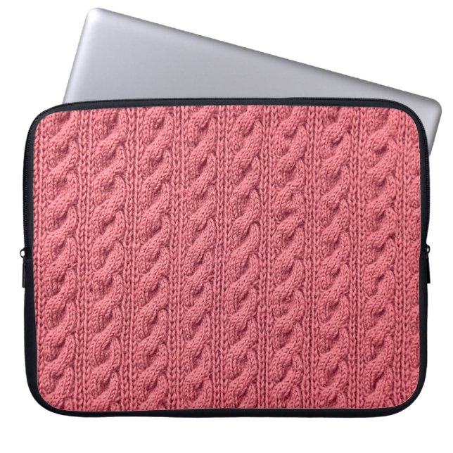Nära mönster i Wosare struktur. Laptop Fodral (Framsidan)