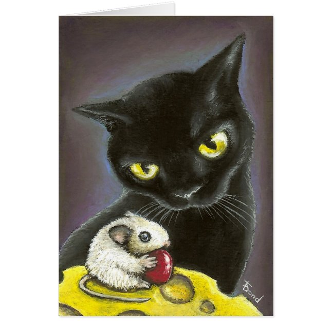 Nära möte hälsningskort (Framsidan)