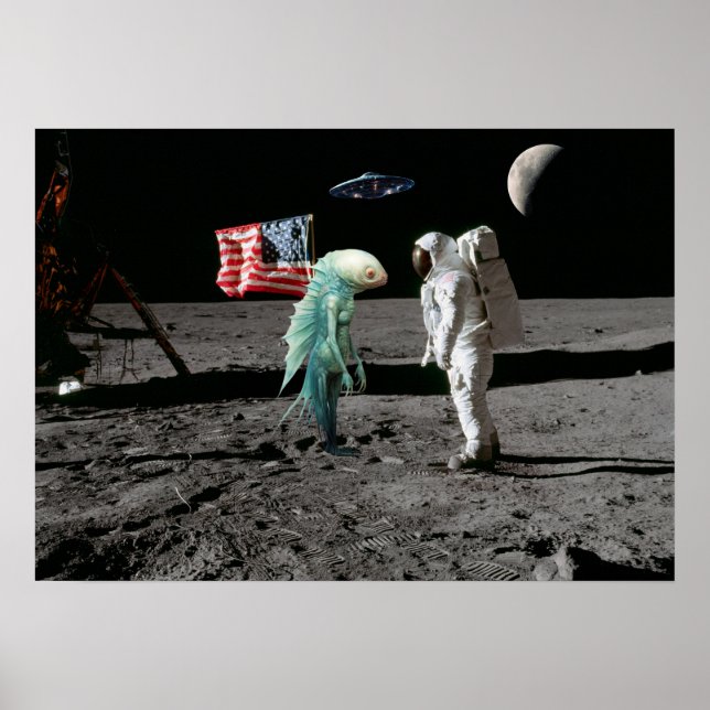 Nära möte. poster (Framsidan)