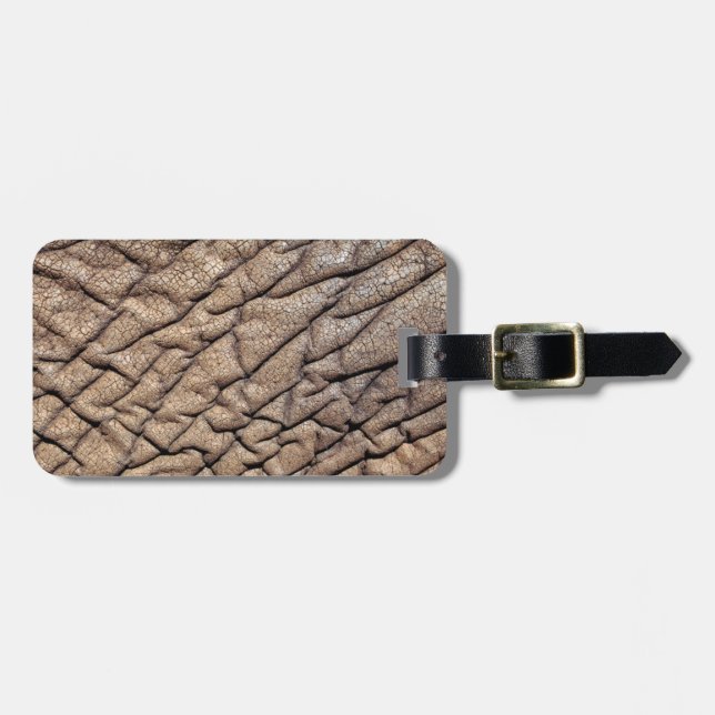 Nära om afrikanska elefantens Göm Bagagebricka (Horisontell Framsida)