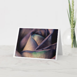 Nära övre för blåttro kort