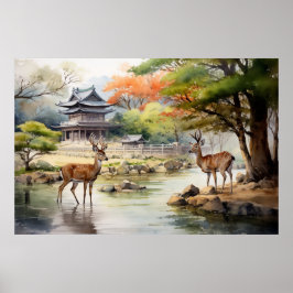 Nara Serenity - Art Print Poster
