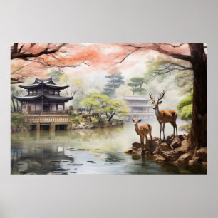 Nara Serenity - Art Print Poster