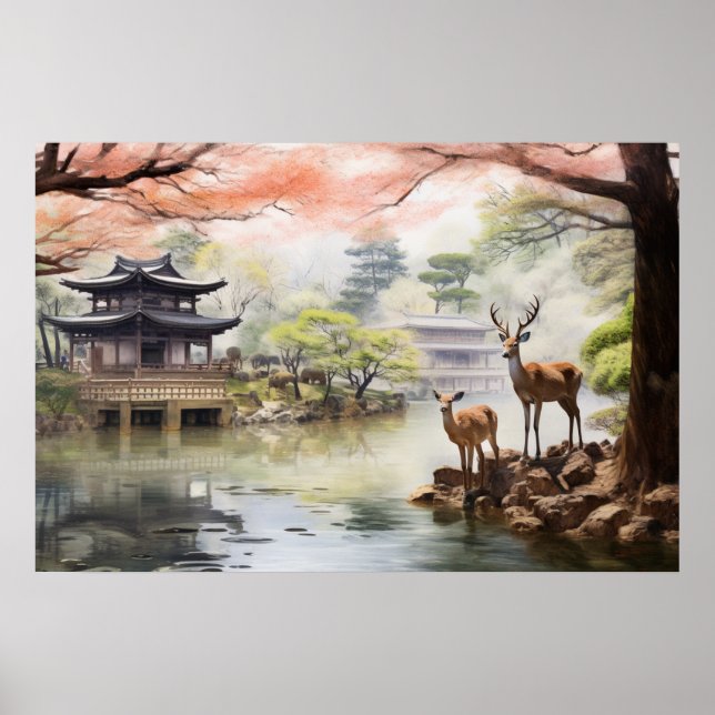 Nara Serenity - Art Print Poster (Framsidan)
