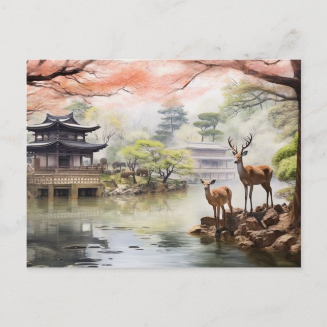 Nara Serenity - Konsttryck Vykort (Framsida)