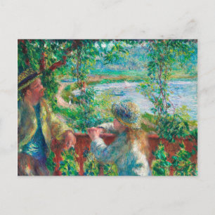 Nära Sjö av Pierre-Auguste Renoir Vykort