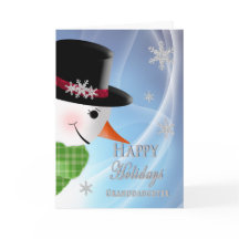 Nära snögubbe - jul - mordotter