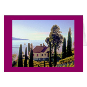 nära St. Saphorin, Lavaux, Schweitz OBS Kort