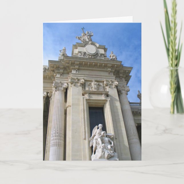 Nära storslagna Palais Paris Kort (Framsida)