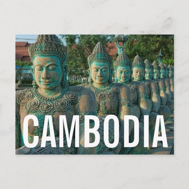 Nära upp en konstnärsskulptur vykort (Framsida)