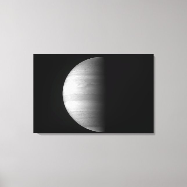 Nära vår planet Jupiter Canvastryck (Framsida)