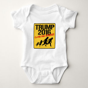 Nära våra gränser - trumf 2016 t shirt