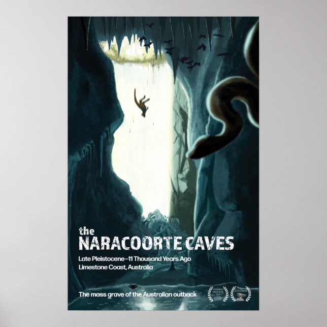 Naracoorte Caves Poster (Framsidan)