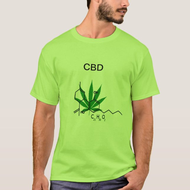 Närande gillandeT-tröja för CBD Tee (Framsida)