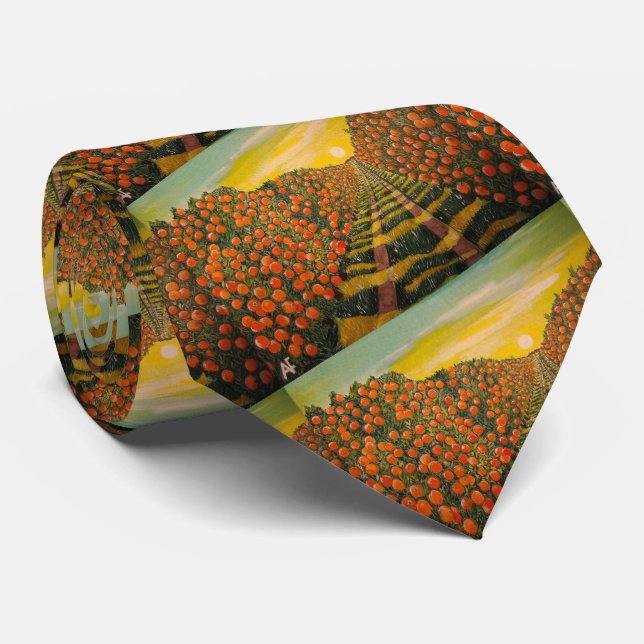 Naranjas de Valencia Painting av Alfred Fox Slips (Rullad)