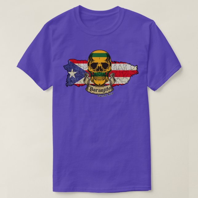 Naranjito Isla de Puerto Rico T Shirt (Design framsida)