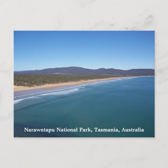 Narawntapu nationalpark, Tasmania, A… Vykort (Framsida)