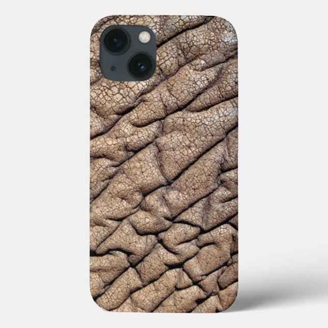 Närbild av afrikanska elefant skinn (Baksida)