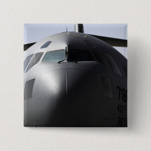 Närbild av bekläda av A. c. - 17 Globemaster III Knapp