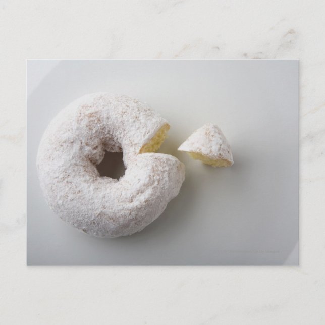 Närbild av en tårta vykort (Framsida)