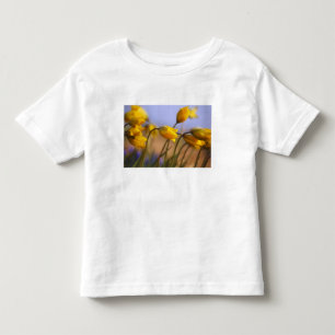 Närbild av påskliljar tee