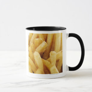 Närbild av pommes frites mugg