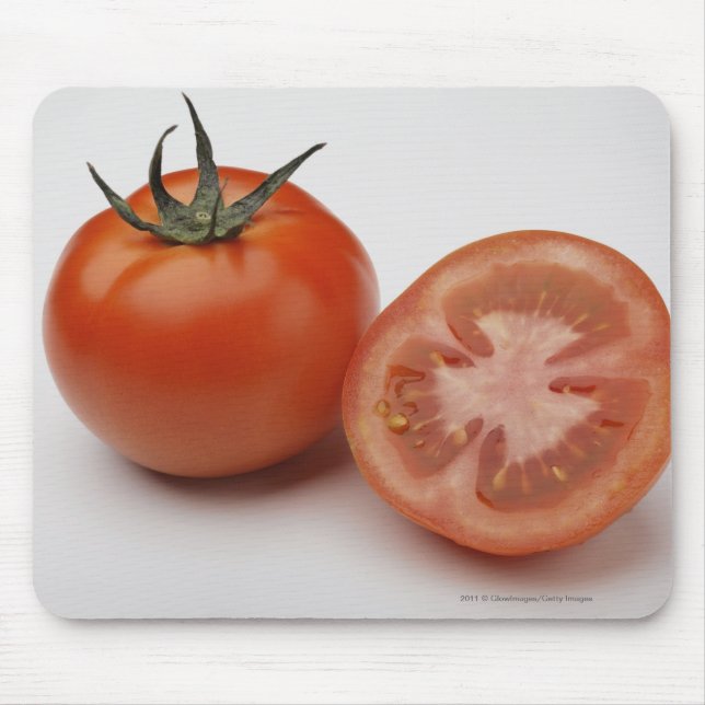 Närbild av två tomater musmatta (Framsidan)