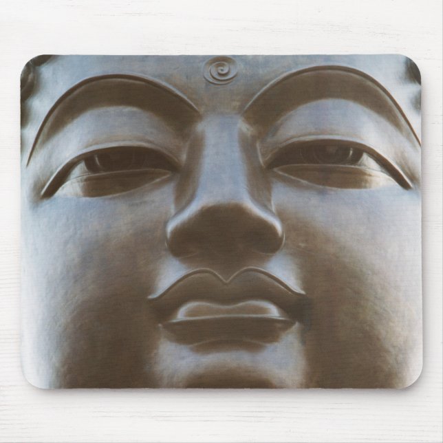 Närbild på Buddha-staty Musmatta (Framsidan)