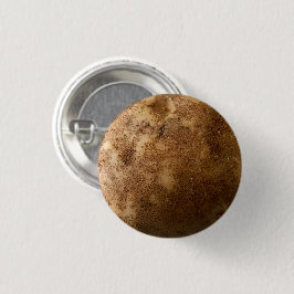 Närbild på Russetpotatis Foto Pin Knapp