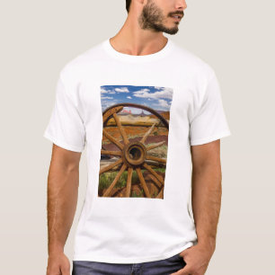 Närbild på vagnshjul, Arizona Tee Shirt