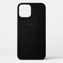 Närbild Vit Webb och Svart Iphone-fodral