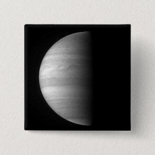 Närbilden beskådar av planet Jupiter Knapp