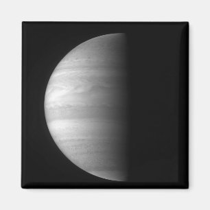 Närbilden beskådar av planet Jupiter Magnet