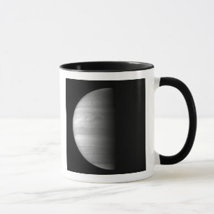 Närbilden beskådar av planet Jupiter Mugg