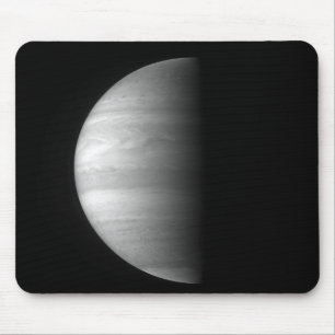 Närbilden beskådar av planet Jupiter Musmatta