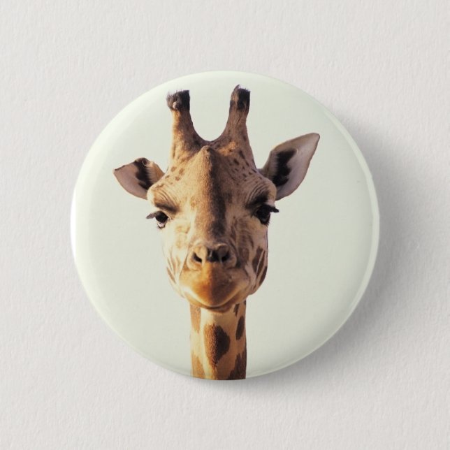 Närbildgiraff Knapp (Framsida)