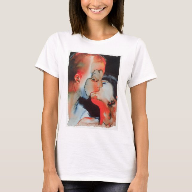 Närbildkyss 1988 tee (Framsida)