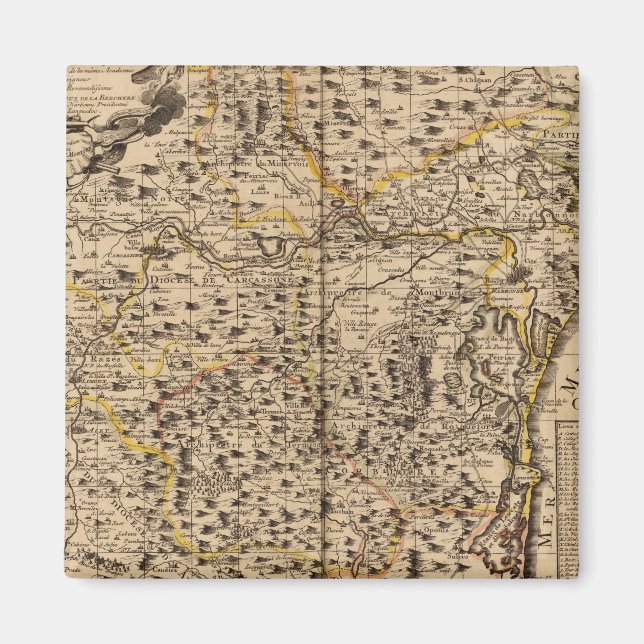 Narbonne Frankrike Magnet (Framsidan)