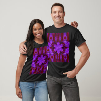 Narciss i sammets bohemisk blomster grafik t shirt