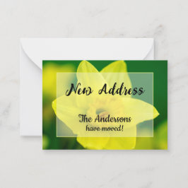 Narciss Meddelande om ny adress