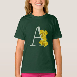 Narciss Monogram Initial A T Shirt