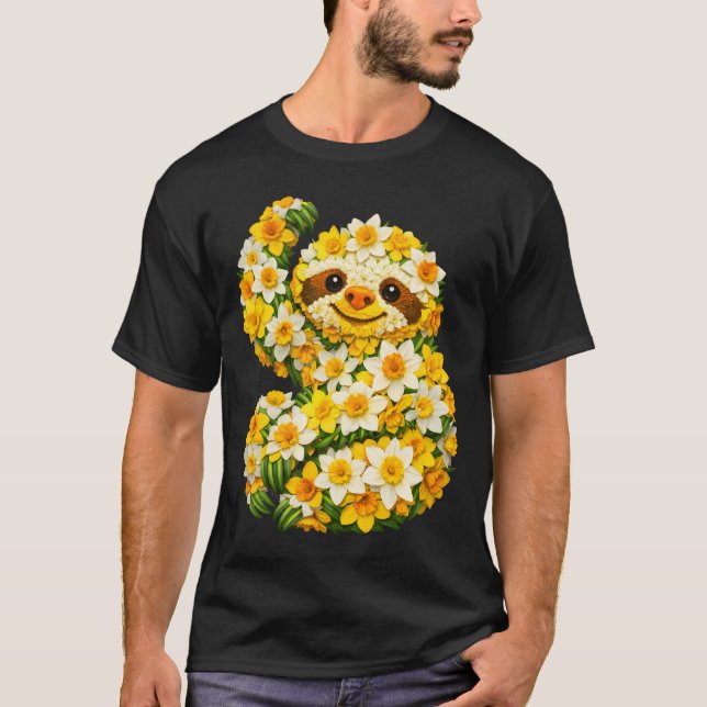Narciss Slöjd Blomma Trädgårdsskötsel T Shirt (Framsida)