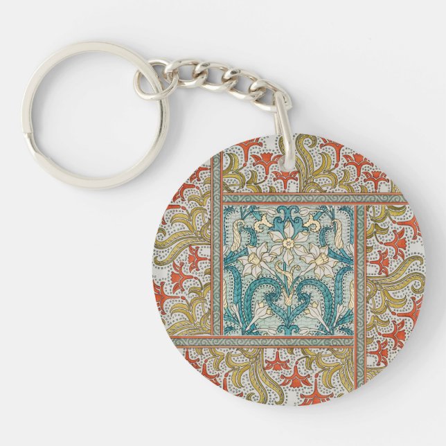 Narciss tapet i konststil art nouveau (Framsidan)