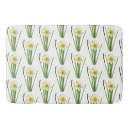 Narcissblommor Anpassningsbart Mönster Badrumsmatta