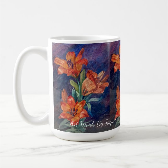 Narcisser av Jaqueline Cheron Bayard 1926 Kaffemugg (Vänster)