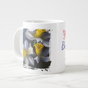 narcisser du är den bästa delen av mitt liv jumbo mugg